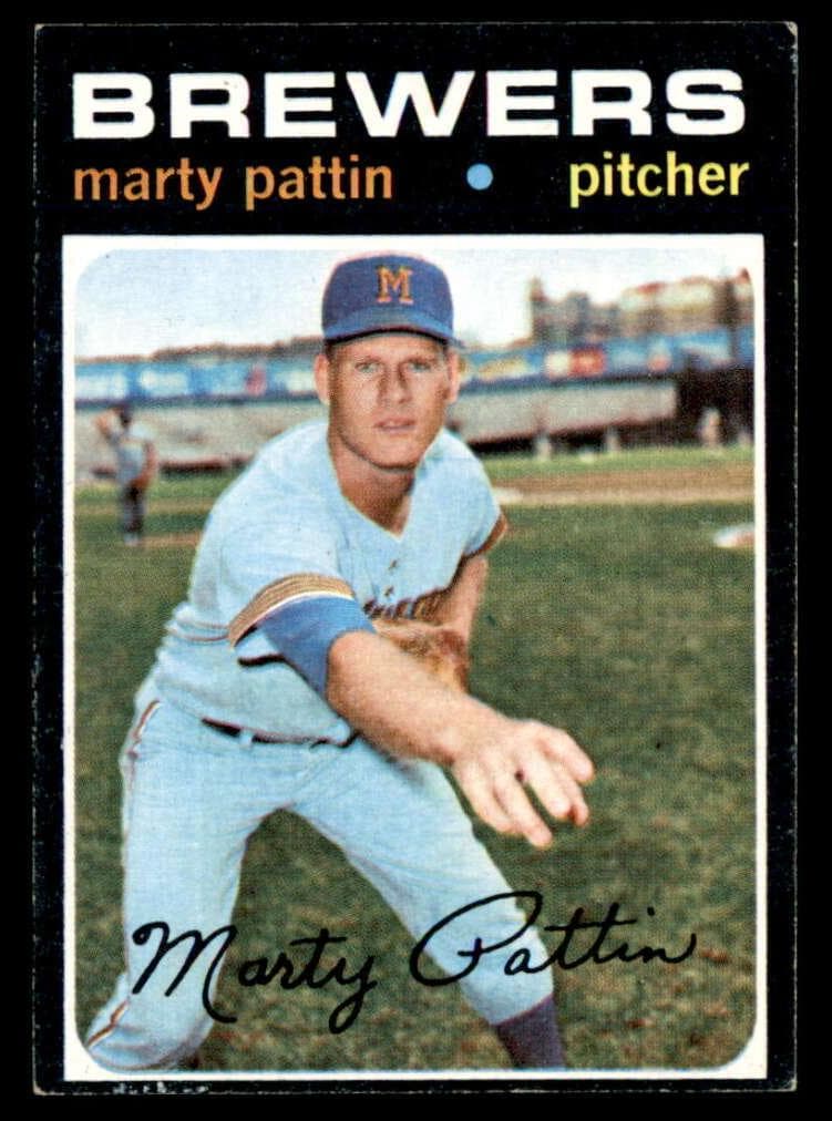 Marty Pattin 1971 topps Topps