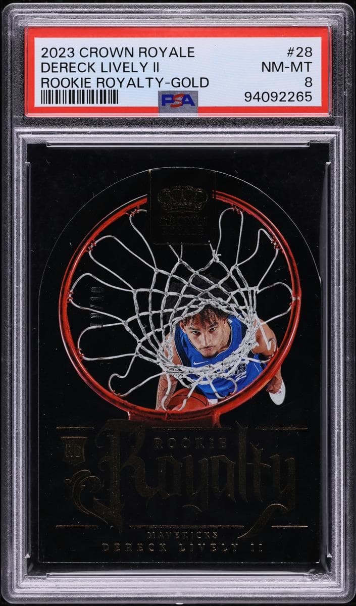 Dereck Lively II 2023 panini Panini Crown Royale