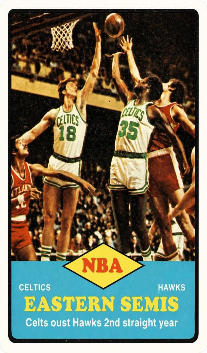 NBA Eastern Semis 1973 topps Topps