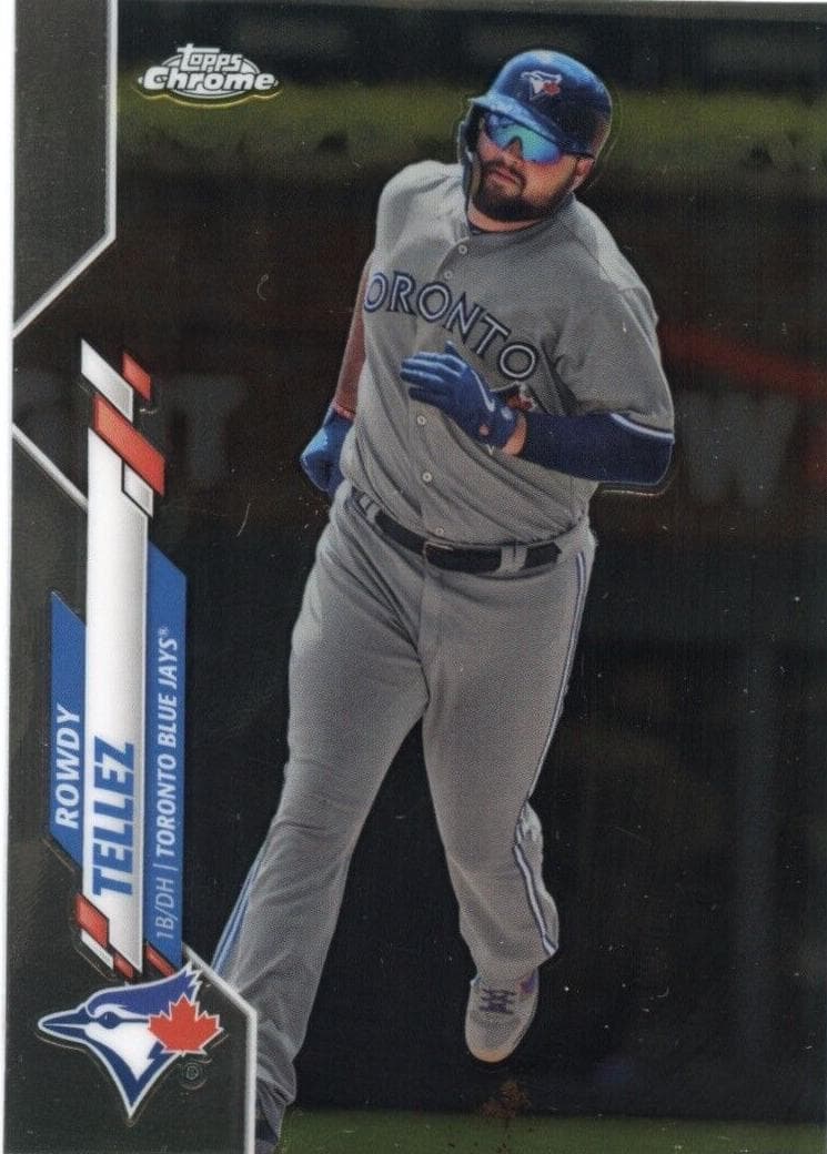Rowdy Tellez 2020 topps Topps Chrome