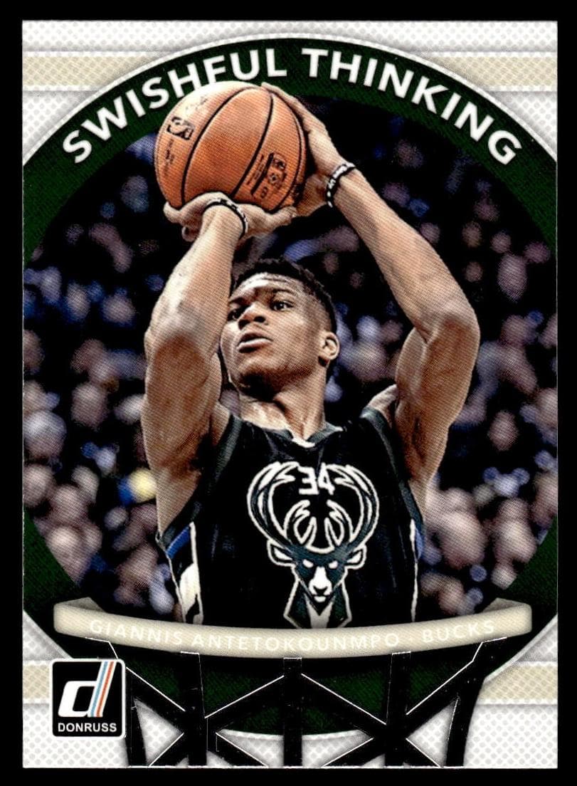 Giannis Antetokounmpo 2017 panini Donruss Optic
