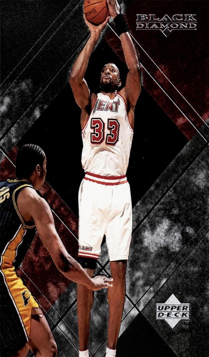 Alonzo Mourning 1999 upper-deck Black Diamond