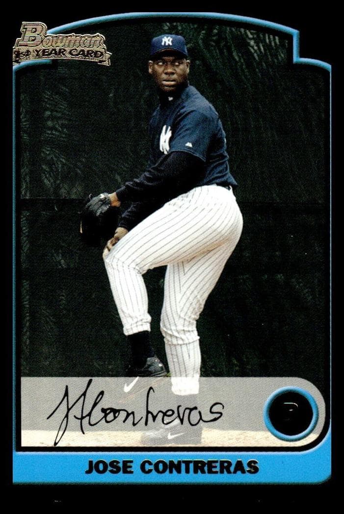 Jose Contreras trading card