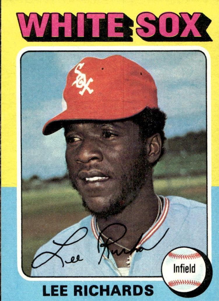 Lee Richard 1975 topps Topps