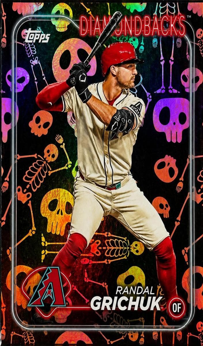 Randal Grichuk trading card