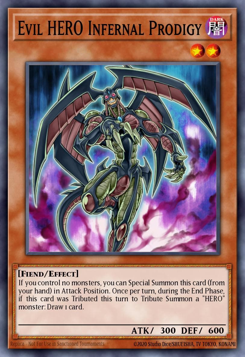 Evil HERO Infernal Prodigy 2008 Yu-Gi-Oh!