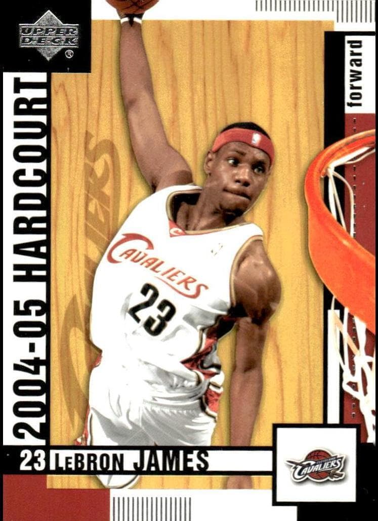 LeBron James 2004 upper-deck