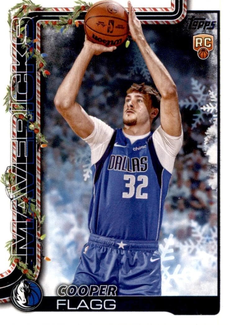 Cooper Flagg 2025 topps Topps Holiday