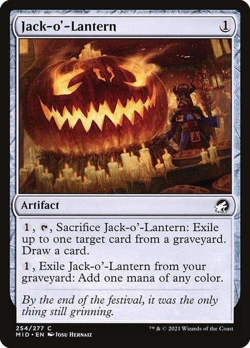 Jack-o'-Lantern 2022 Magic: The Gathering Innistrad: Double Feature