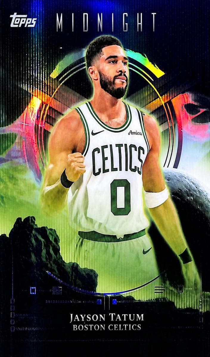 Jayson Tatum 2025 topps Topps Midnight