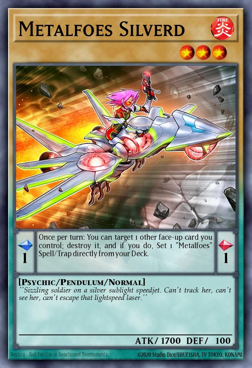 Metalfoes Silverd #MP17-EN077