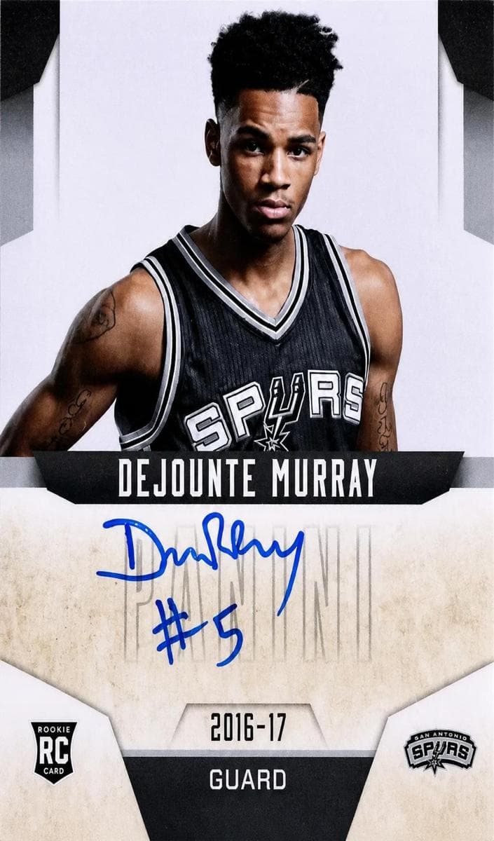 Dejounte Murray 2016 panini