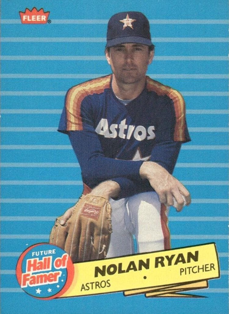 Nolan Ryan 1986 fleer Fleer