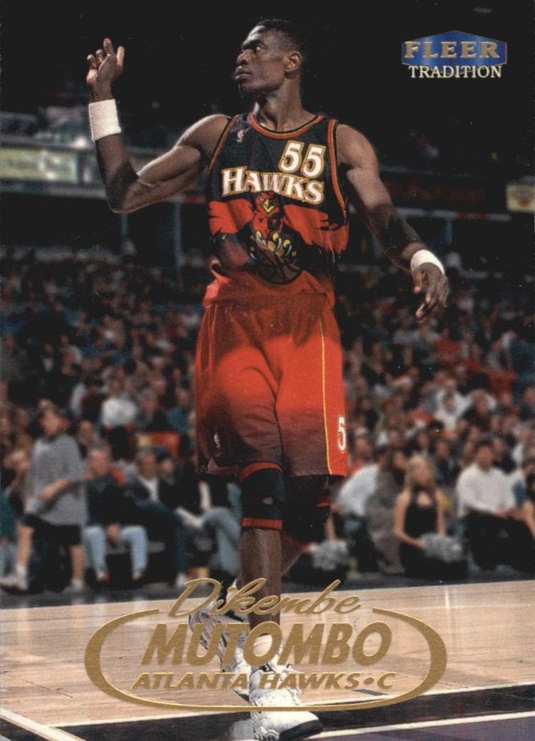 Dikembe Mutombo 1998 fleer Fleer Tradition