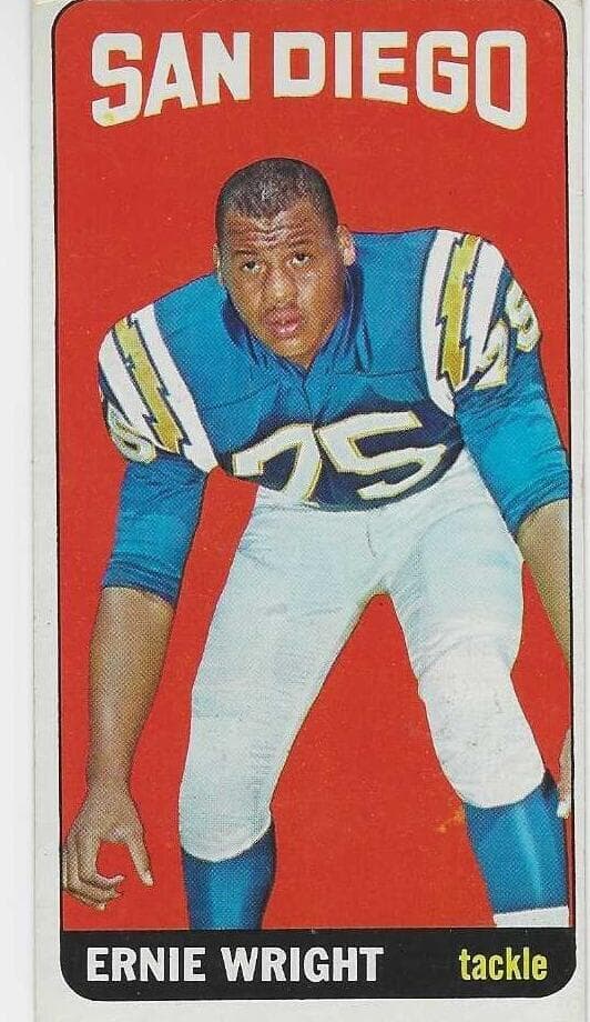Ernie Wright 1965 topps Topps
