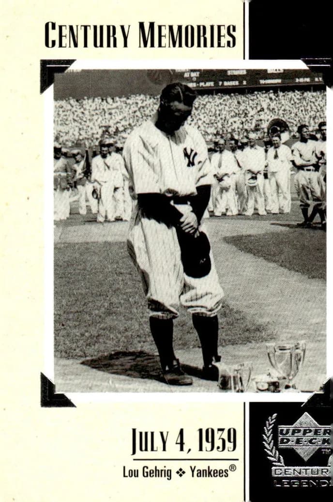 Lou Gehrig CM #124