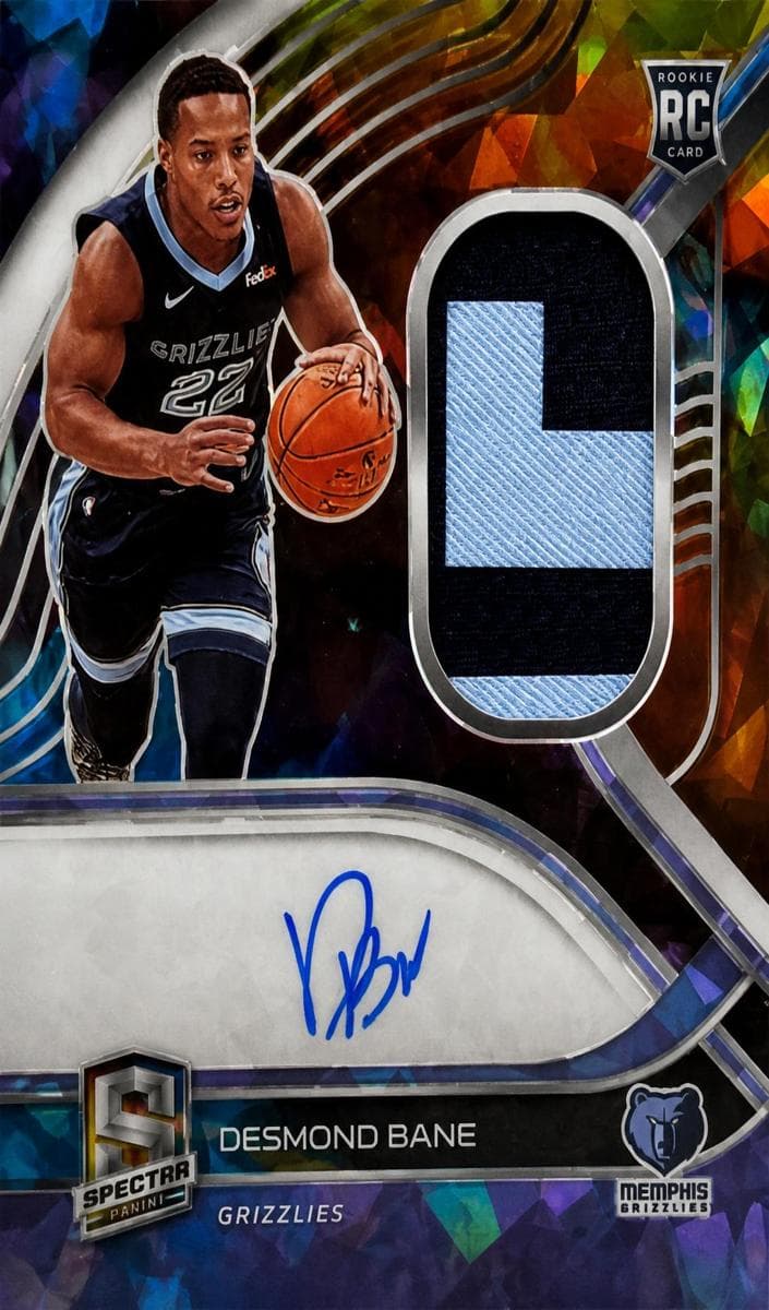 Desmond Bane 2020 panini Panini Spectra
