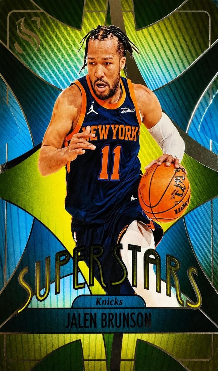 Jalen Brunson 2024 panini Panini Silhouette