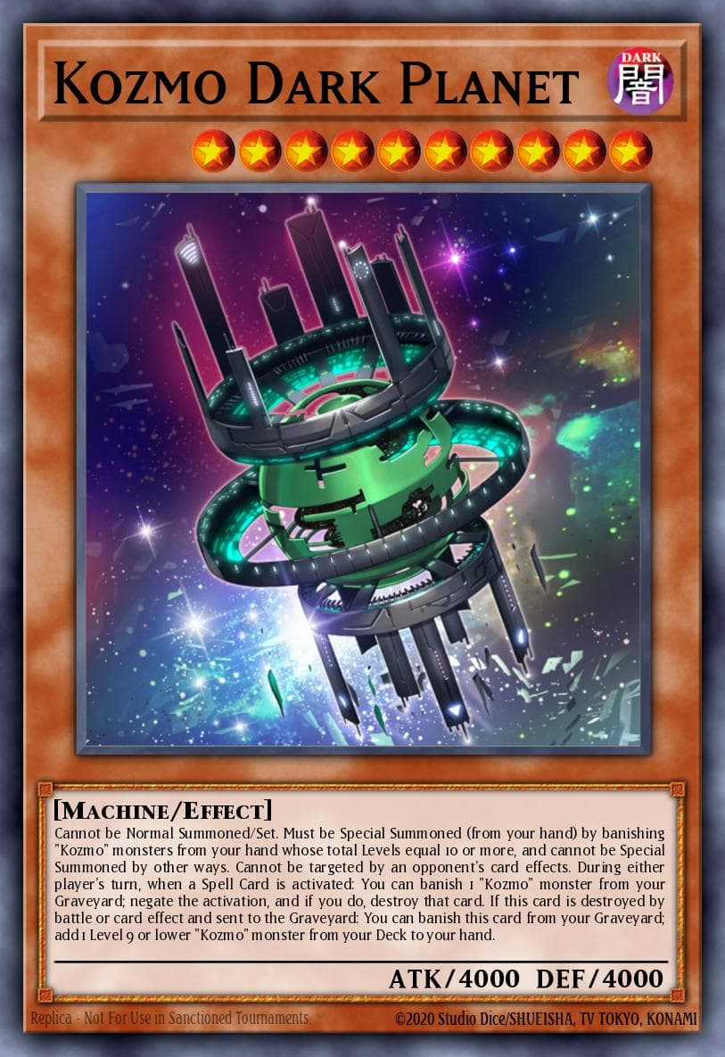 Kozmo Dark Planet 2016 Yu-Gi-Oh! Shining Victories