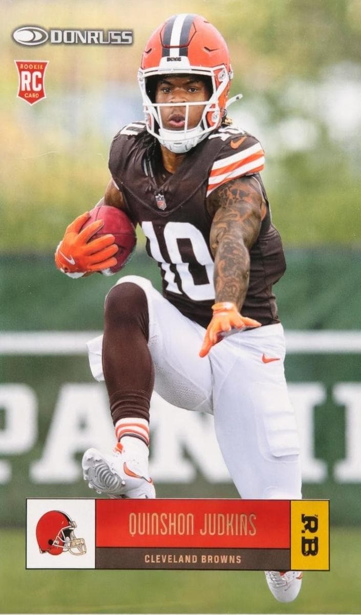 Quinshon Judkins 2025 panini Donruss