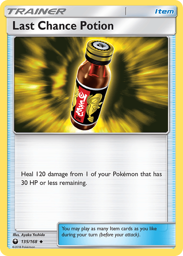 Last Chance Potion 2018 Pokemon