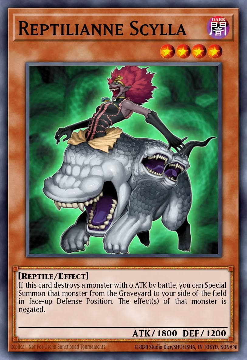 Reptilianne Scylla #SOVR-EN022