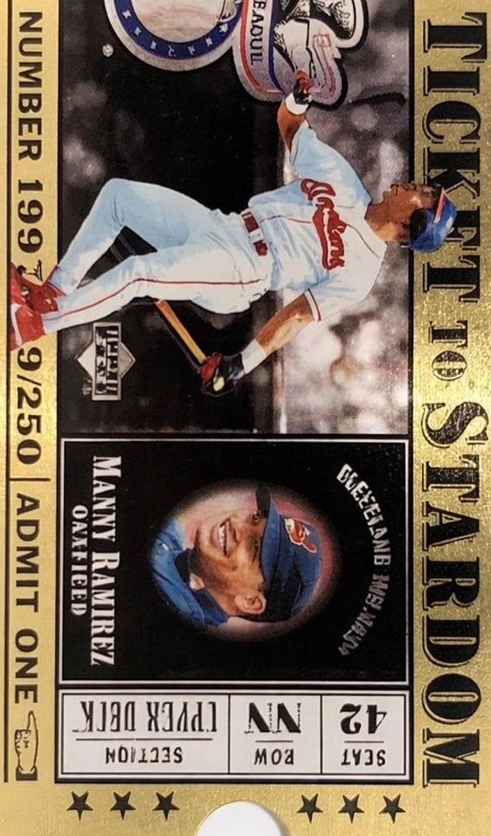 Manny Ramirez 1997 upper-deck Upper Deck