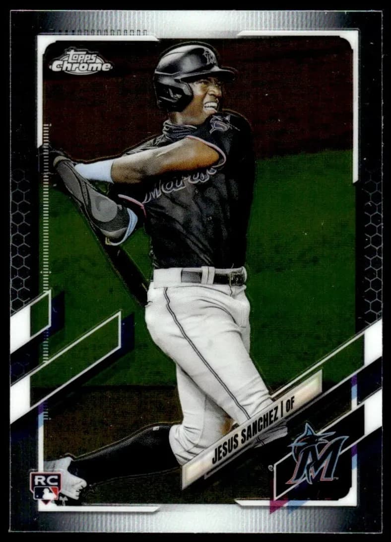 Jesus Sanchez 2021 topps Topps Chrome
