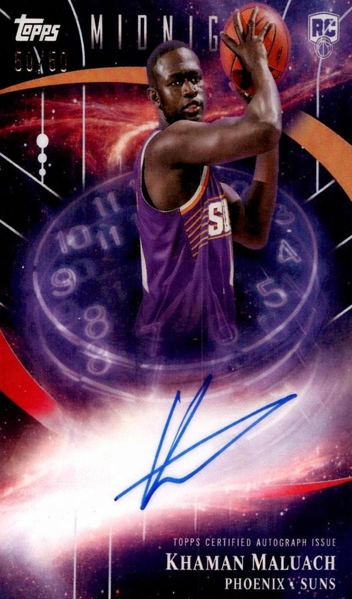 Khaman Maluach 2025 topps Topps Midnight
