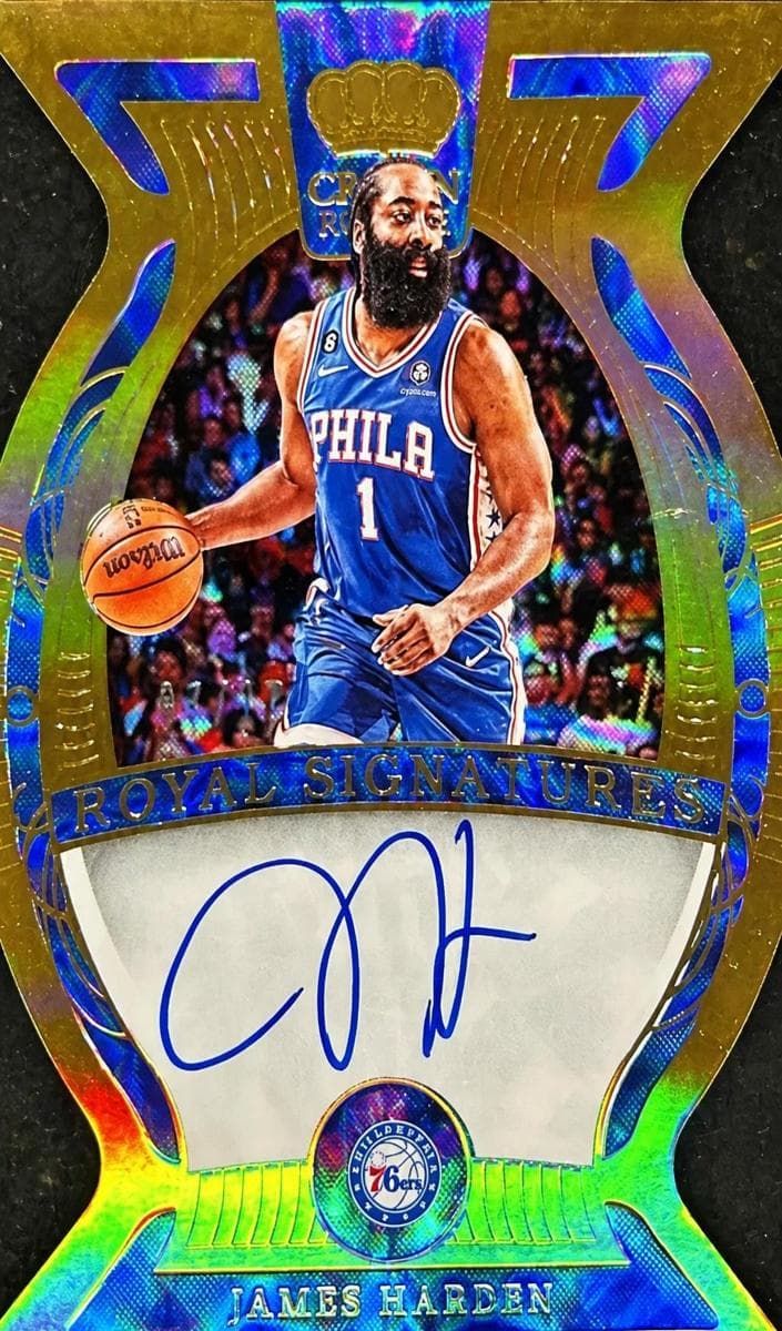 James Harden 2023 panini Panini Crown Royale