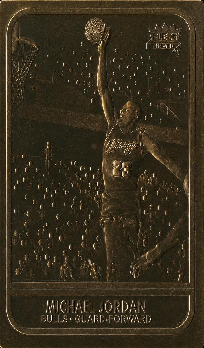 Michael Jordan 1997 fleer