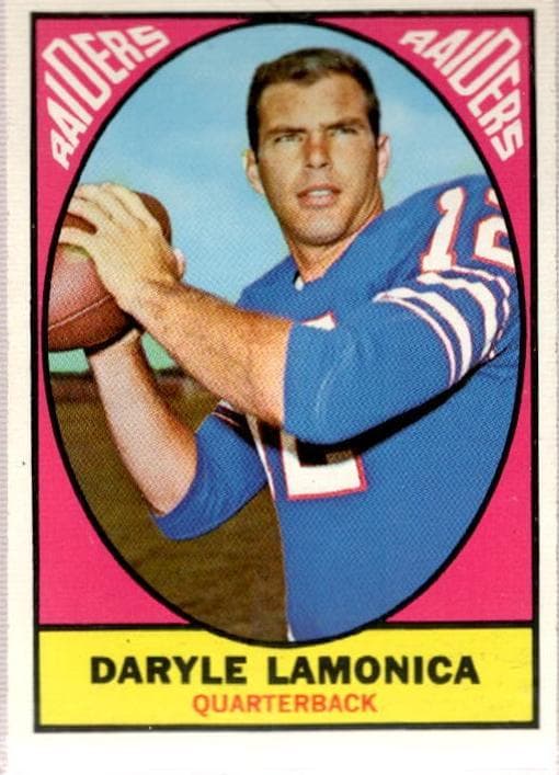 Daryle Lamonica 1967 topps Topps