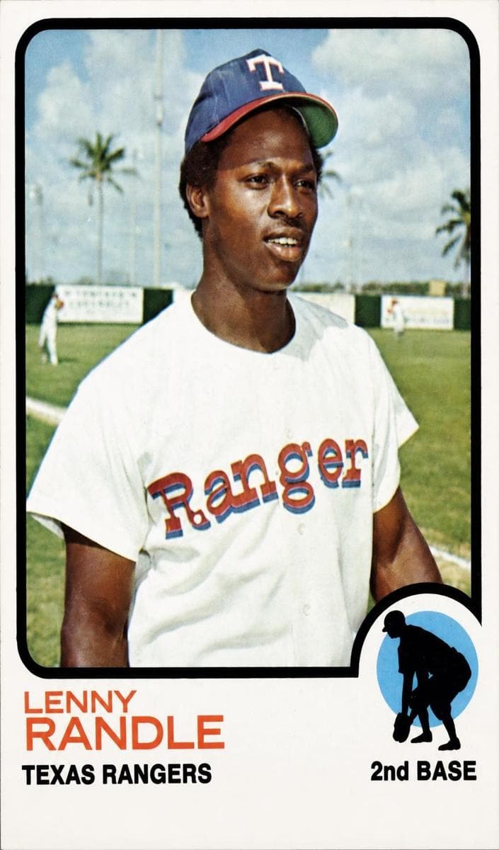 Len Randle 1973 topps O-Pee-Chee