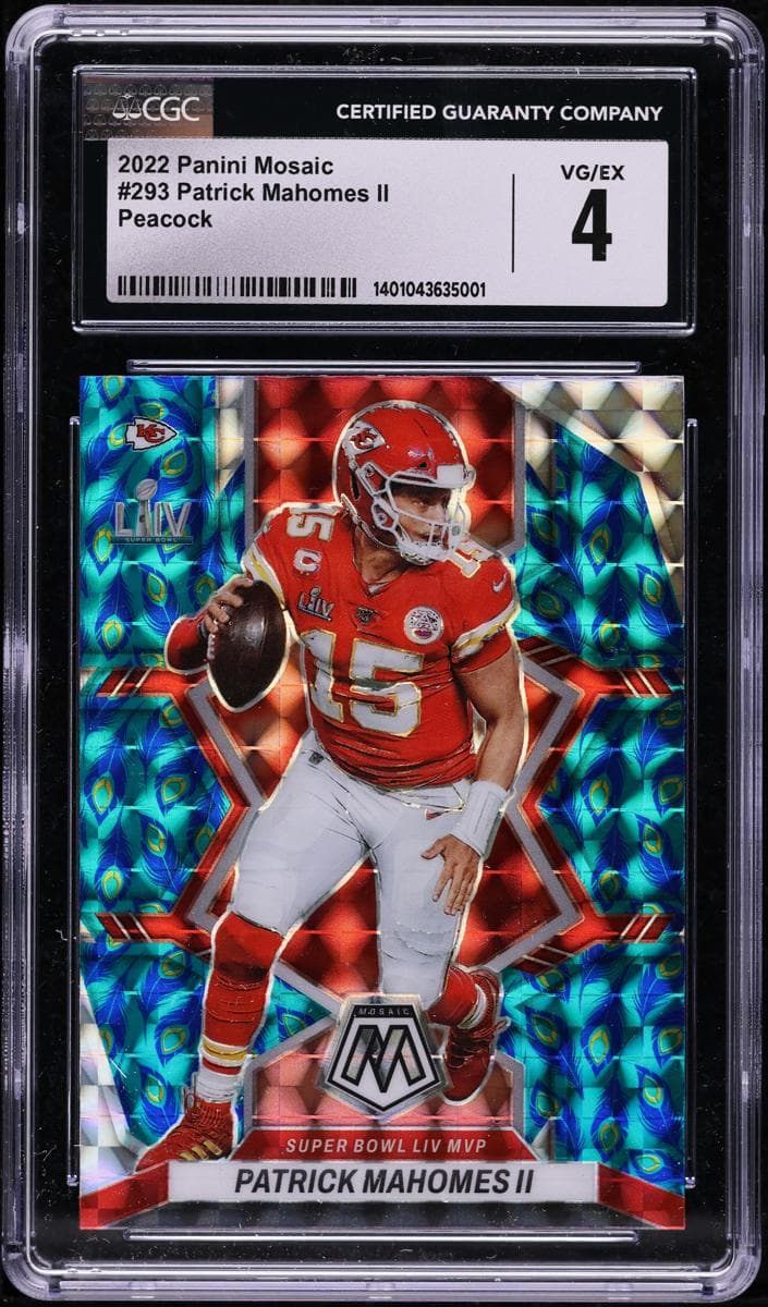 Patrick Mahomes II 2022 panini Panini Mosaic