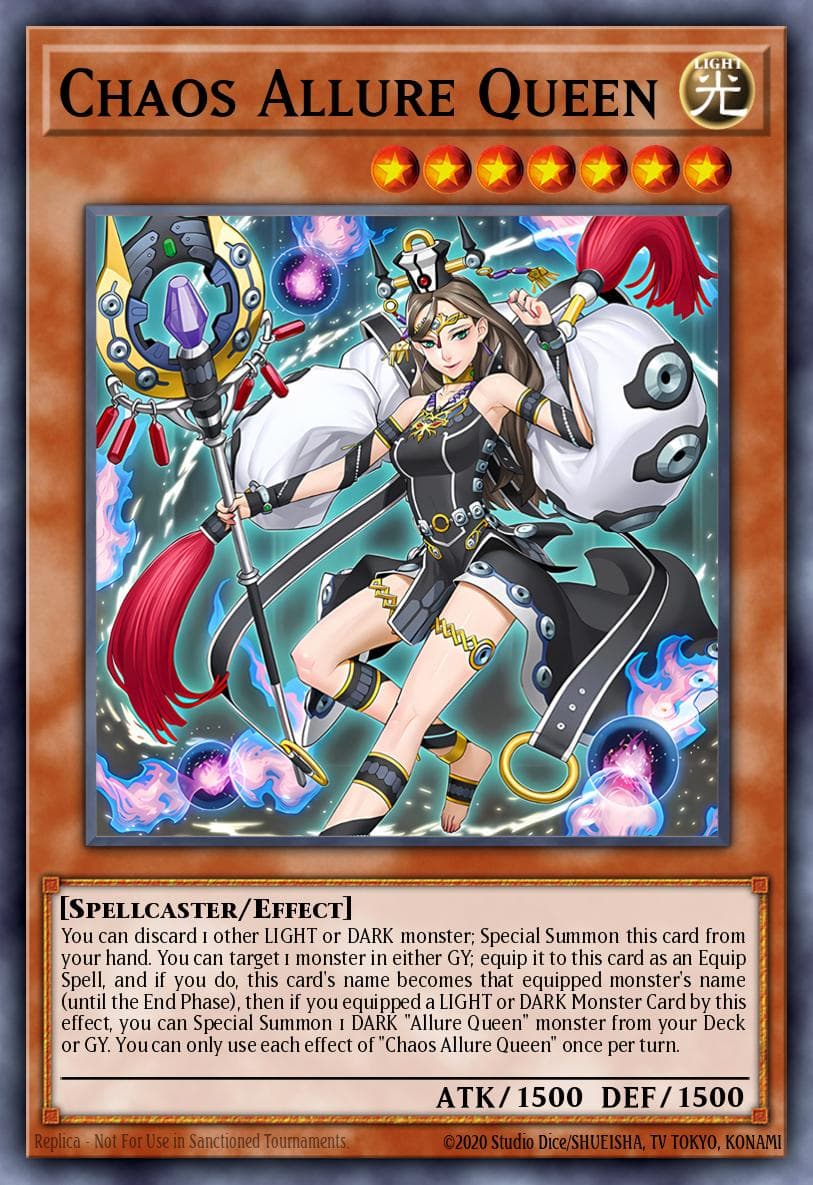 Chaos Allure Queen 2025 Yu-Gi-Oh! 2025 Mega Pack Tin