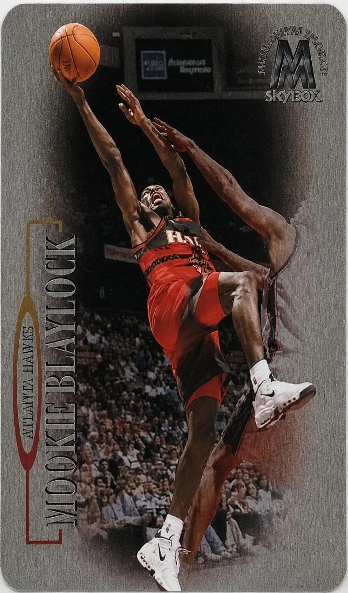 Mookie Blaylock 1998 skybox Molten Metal