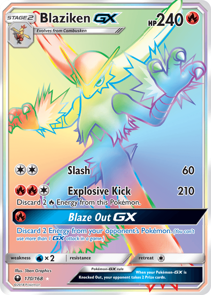 Blaziken GX #170