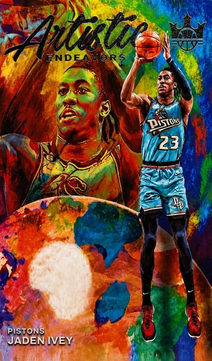 Jaden Ivey 2022 panini Panini Court Kings