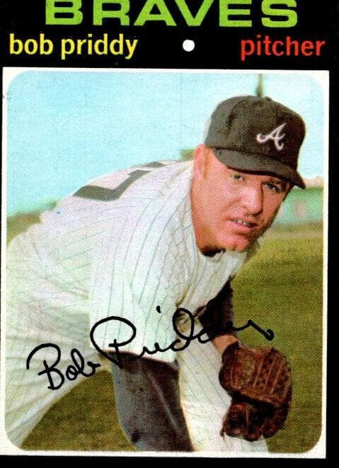 Bob Priddy 1971 topps Topps