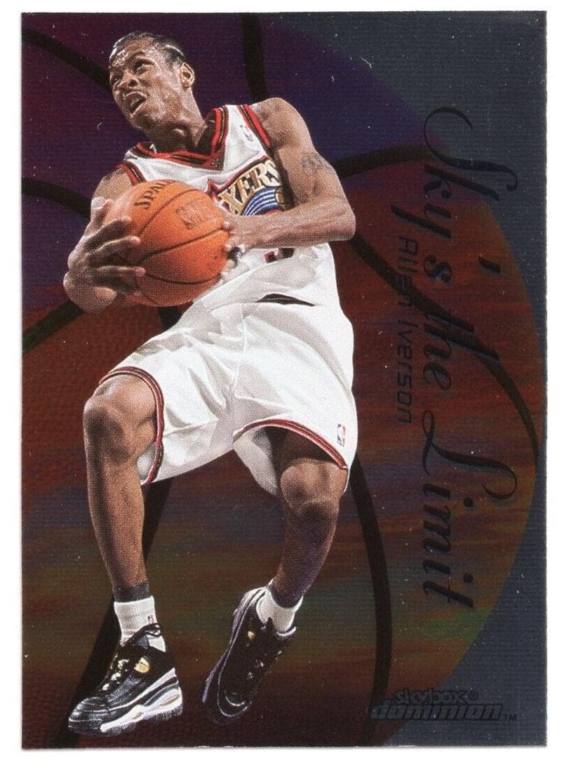 Allen Iverson 1999 skybox Dominion