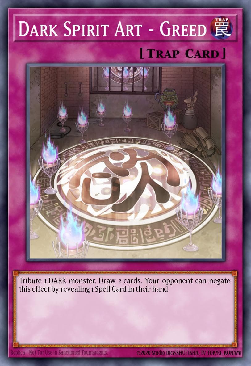Dark Spirit Art - Greed #PTDN-EN070