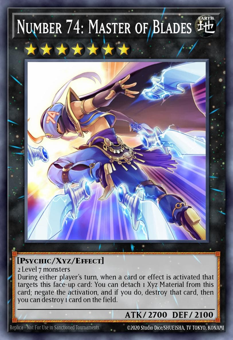 Number 74: Master of Blades #MAGO-EN058