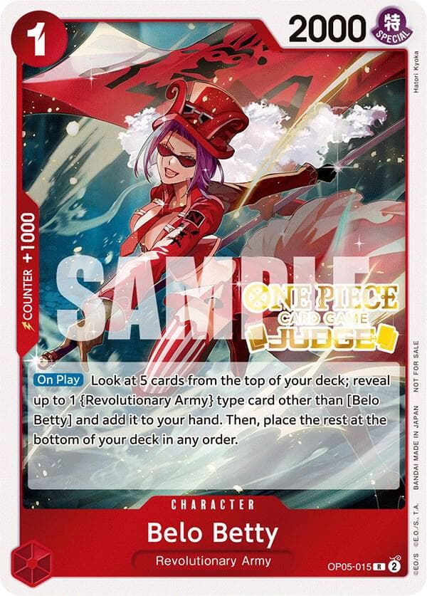 Belo Betty 2023 One Piece Japanese Awakening of the New Era