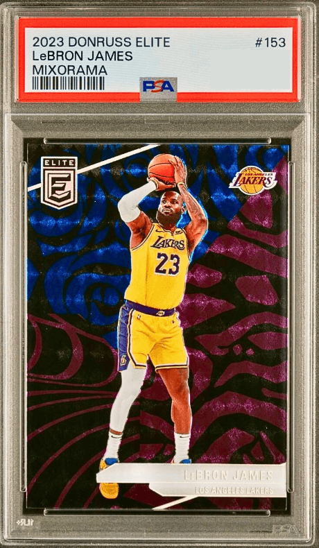 LeBron James 2023 panini Donruss Elite