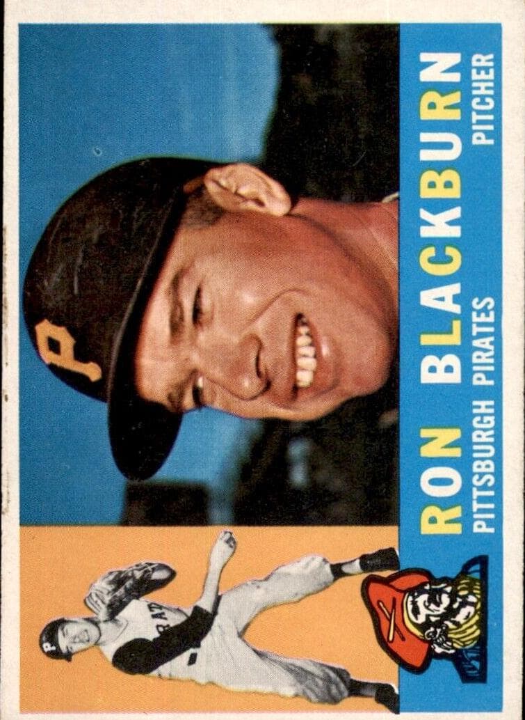 Ron Blackburn 1960 topps Topps