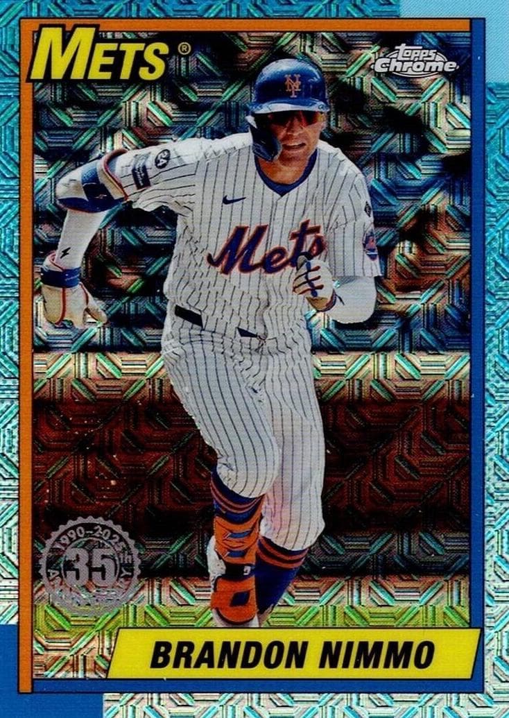Brandon Nimmo 2025 topps Topps