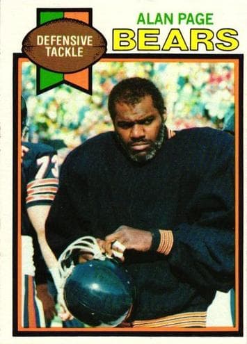 Alan Page 1979 topps Topps
