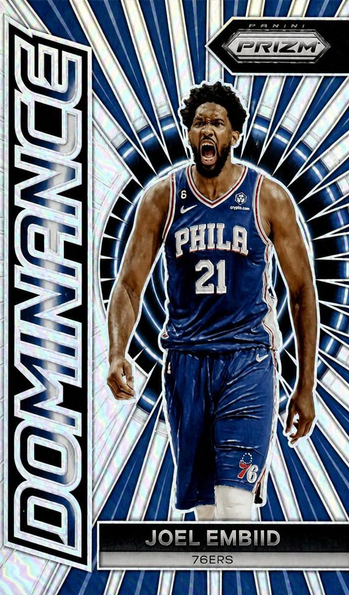 Joel Embiid 2023 panini Panini Prizm