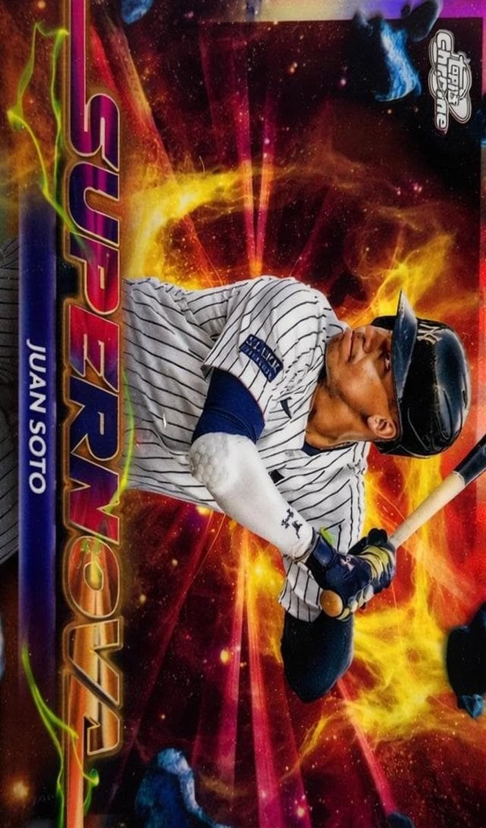Juan Soto 2024 topps Topps Cosmic Chrome
