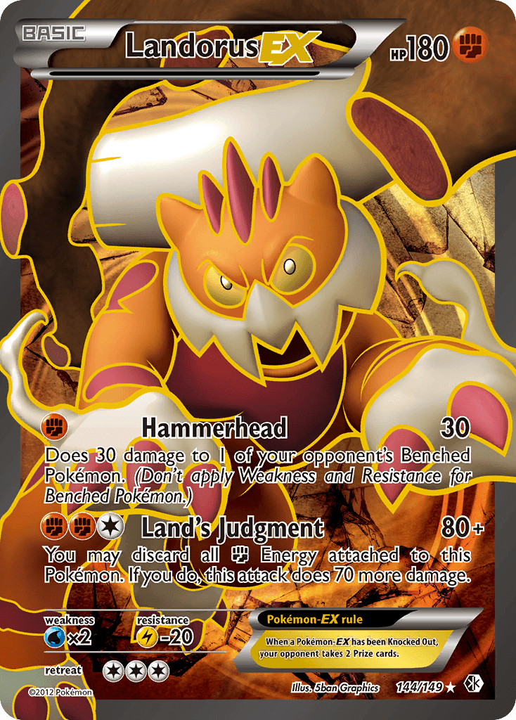 Landorus EX #144